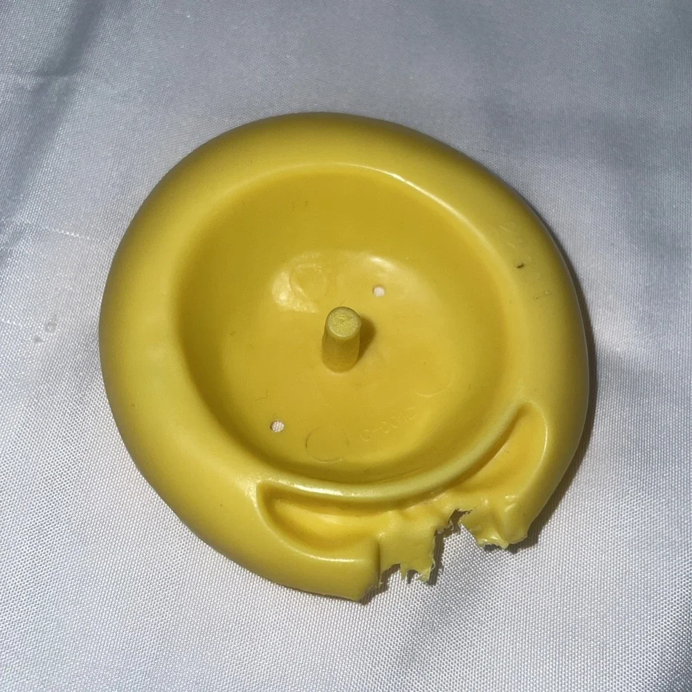 Vintage Mr Potato Toy Lot Popcorn Container Dog w/Cone Yellow Hat Funnel Parts